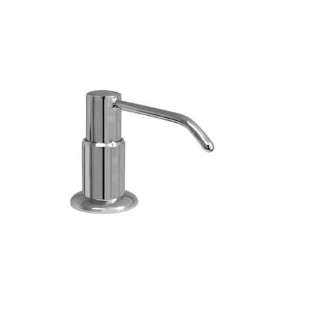 Whitehaus Utility Solid Brass Soap/Lotion Dispenser, Polished Chrome WHFSCP-C-C